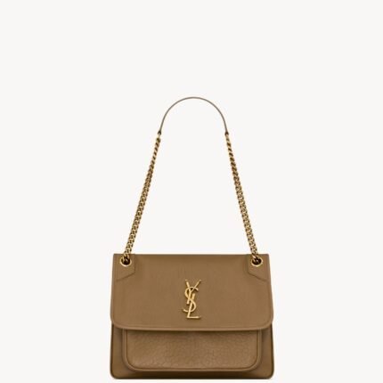 NIKI Medium Grained Lambskin Leather Shoulder Bag – Style No. 633178AACYT2760