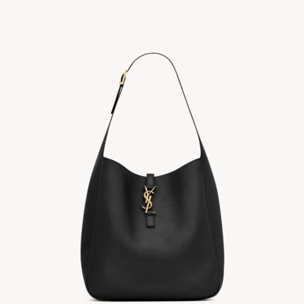 LE 5 À 7 Large Soft Pebbled Leather Handbag – Style No. 753837AAAUQ1000