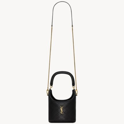 GABY Leather Bucket Bag – Style No. 7639611EL071000