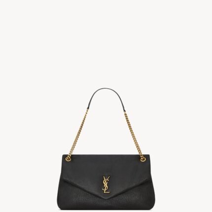 Calypso Large Grained Lambskin Leather Bag – Style No. 777399AACYT1000