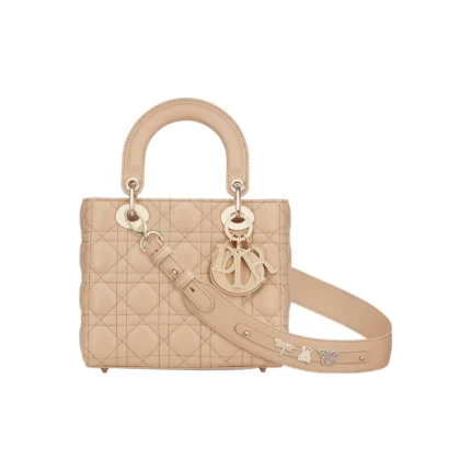 Lady Dior Medium Bag – Beige