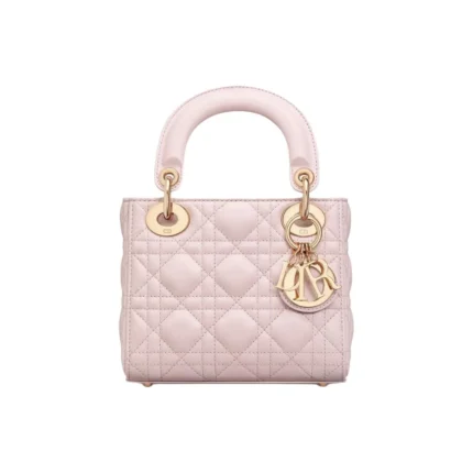 Lady Dior Mini Bag – Blush Pink
