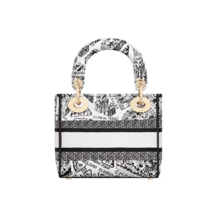Lady D-Lite Bag – Embroidered Edition