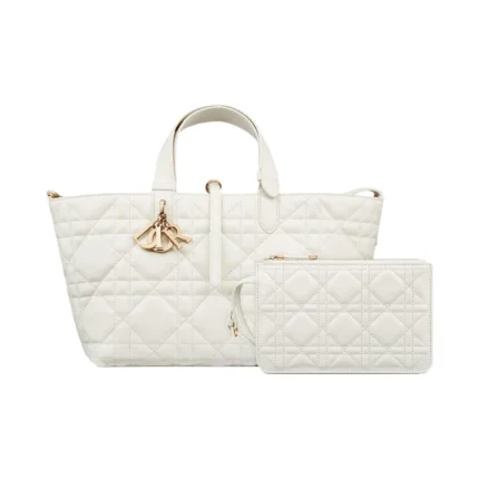 Dior Vertical Toujours Bag – White (Medium)