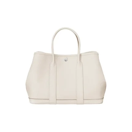Hermès Garden Party 36 Tote – Craie (Chalk White)