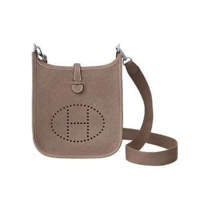 Hermès Evelyne TPM – Etoupe (Elephant Grey)