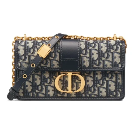 30 Montaigne Medium Bag with Montaigne Embroidered Oblique Monogram