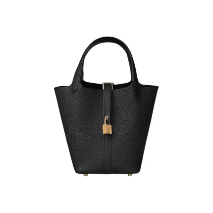 Hermès Picotin Lock 18 – Black with Gold Hardware